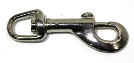Bolzenkarabinerhaken 12mm vernickelt 10-1011