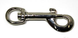 Bolzenkarabinerhaken 12mm vernickelt 10-1031
