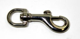 Bolzenkarabinerhaken 12mm vernickelt 10-1037
