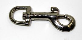 Bolzenkarabinerhaken 13mm vernickelt 10-1035