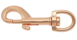 Bolzenkarabinerhaken 13mm rosegold 11-1002