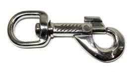 Bolzenkarabinerhaken 16mm vernickelt 10-1041
