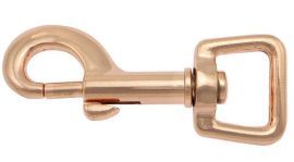 Bolzenkarabinerhaken 20mm rosegold 11-0002