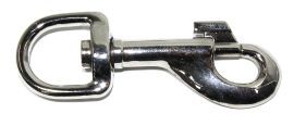 Bolzenkarabinerhaken 20mm vernickelt 10-1007