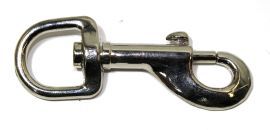 Bolzenkarabinerhaken 20mm vernickelt 10-1012