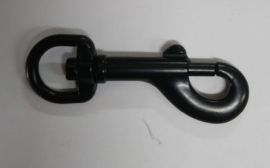 Bolzenkarabinerhaken 10mm schwarz 10-1091