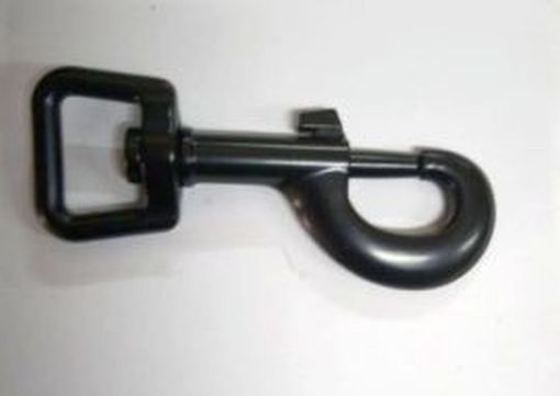 Bolzenkarabinerhaken 20mm schwarz 10-0080
