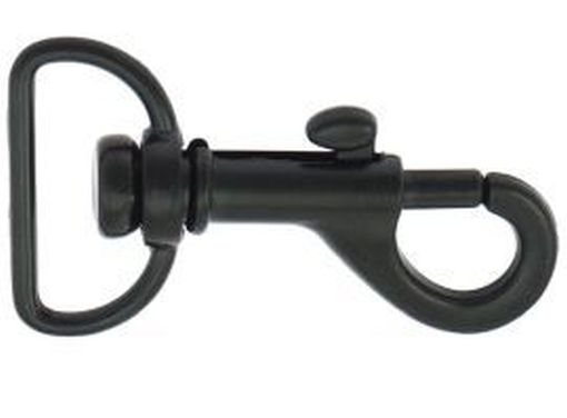SONDERANGEBOT Bolzenkarabinerhaken 20mm schwarz 10-0090-SO