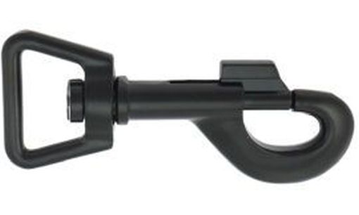 Bolzenkarabinerhaken 20mm schwarz 10-0096