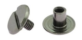 Buchschraube 5mm Fassung Stahl schwarz 14-7105