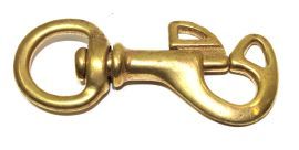 Butterfly Karabinerhaken 20mm Messing 12-1010