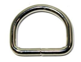 D-Ring 25x4mm vernickelt 14-4009