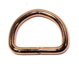 D-Ring 25x4,0mm rosegold 11-4005