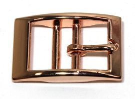 Doppelstegschnalle 16mm rosegold 11-5001