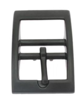 Doppelstegschnalle 20mm schwarz 11-5012