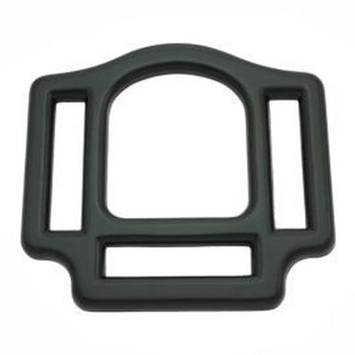 Halfterring 25mm 3 fach schwarz 10-2015
