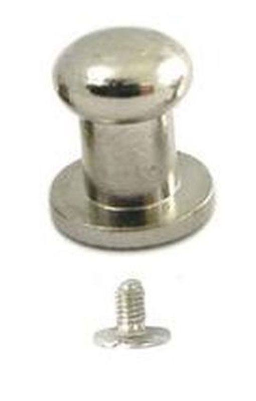 Knopfniete 6mm vernickelt 10-7000