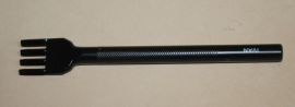 Locheisen für Flechtriemen 2,8mm 4 Loch gerade 90-0064