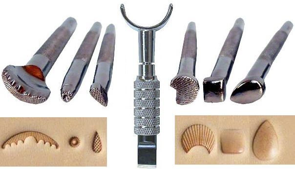 Punzierstempel Set #1 inkl. Swivel Knife 90-1050