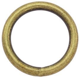 Rundring 25x3,5mm alt Messing 14-3062