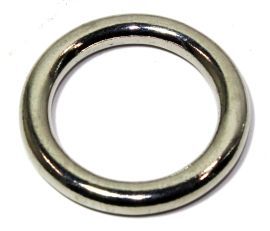 Rundring 3x15mm Edelstahl 16-2000