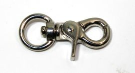 Scherenkarabinerhaken 14mm vernickelt 10-1029