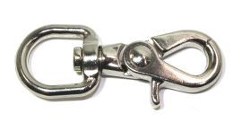Scherenkarabinerhaken 17mm vernickelt 10-1044