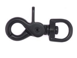Scherenkarabinerhaken 13mm schwarz 10-1080