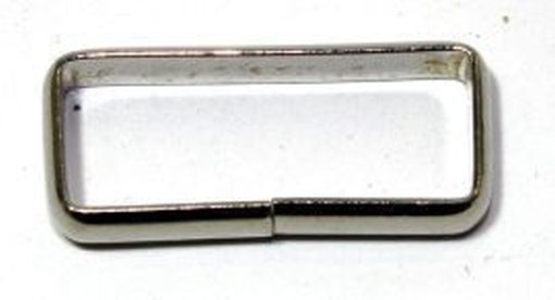 Schlaufe 25mm Stahl vernickelt 14-6004